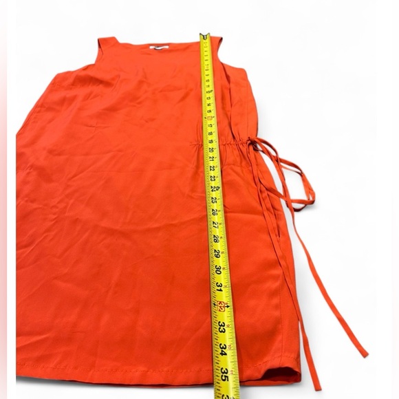 Vince Vibrant Orange Mini Dress - Picture 6 of 9